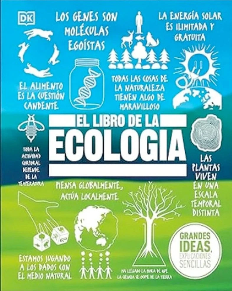 Portada de libro El libro de la ecología, de DK