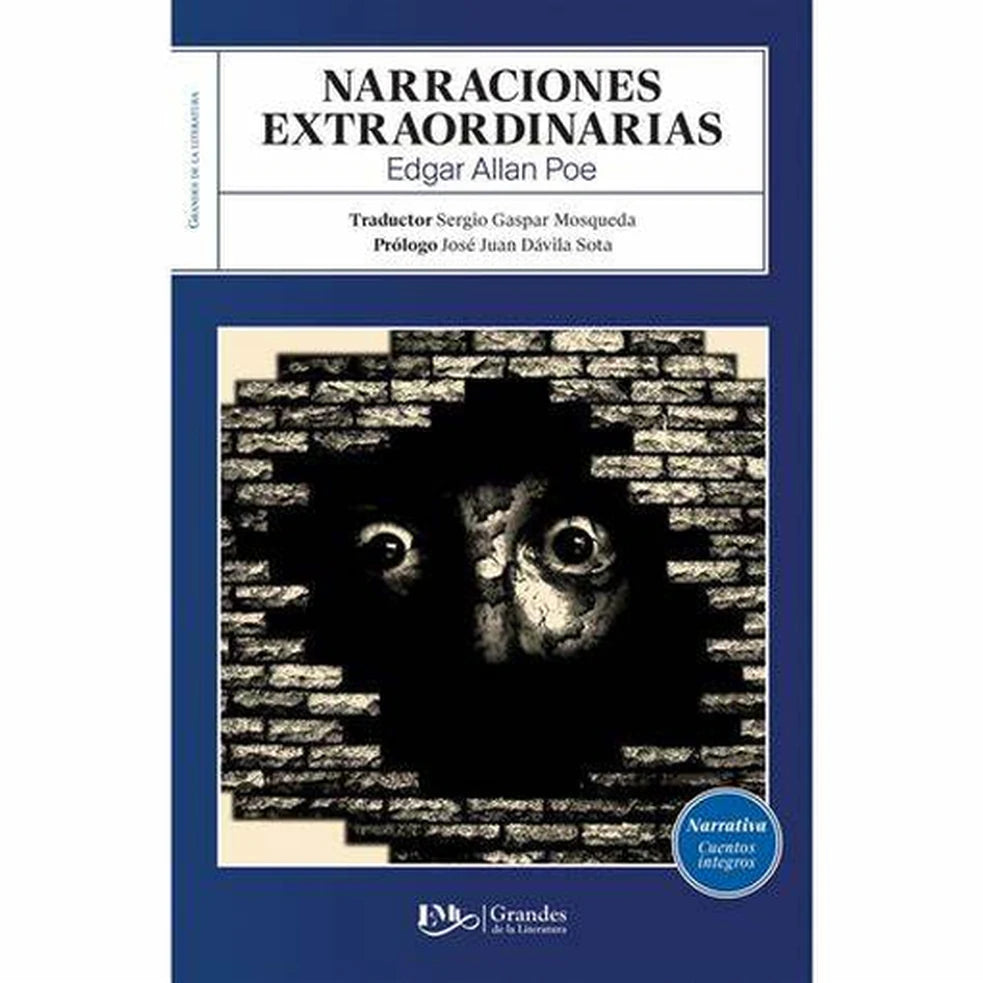 Portada de Narraciones extraordinarias, Edgar Allan Poe