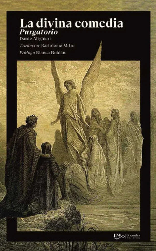 Portada de La Divina Comedia. Purgatorio, Dante Alighieri