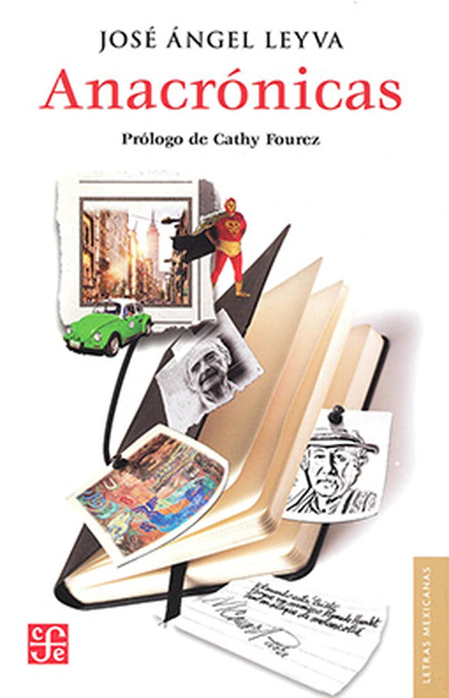 Portada de ANACRONICAS — JOSE ANGEL LEIVA. ISBN 9786071672315
