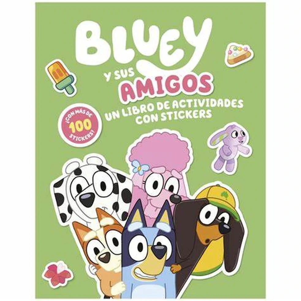 Portada de Bluey. Bluey y sus amigos