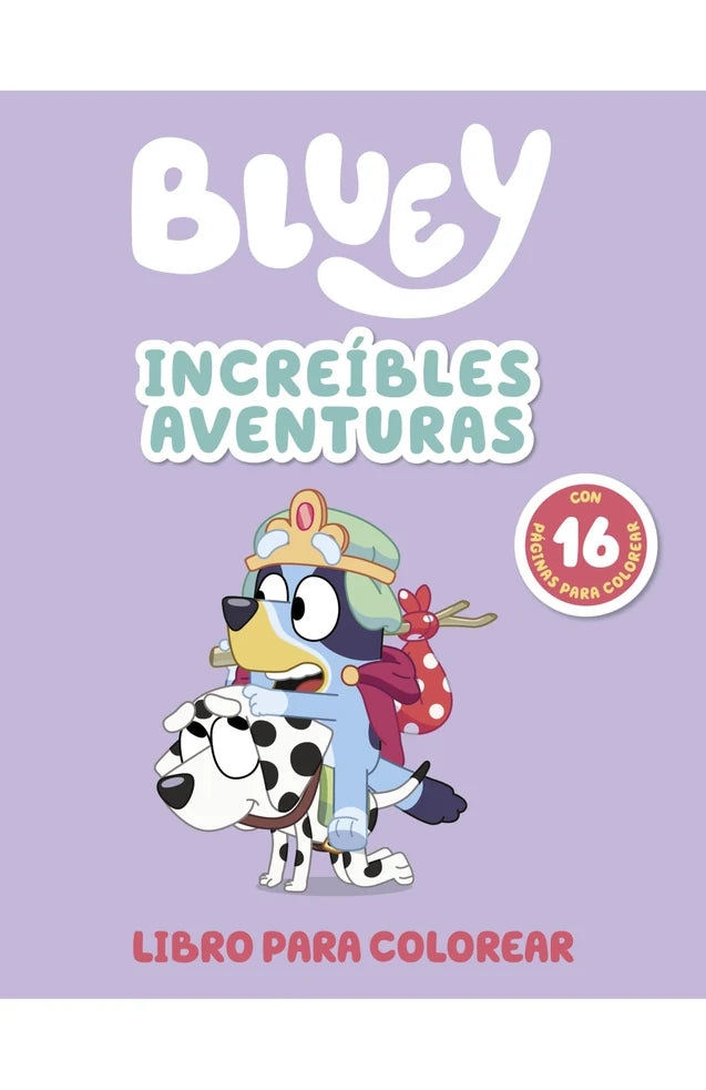 Portada de BLUEY INCREIBLES AVENTURAS