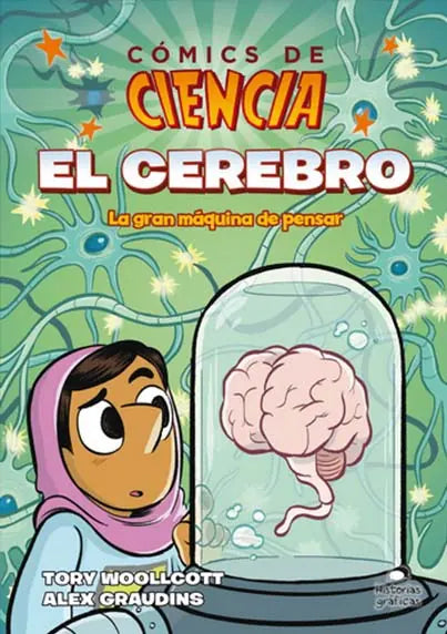 Portada de El Cerebro. Comics de Ciencia, de Tory Woollcott