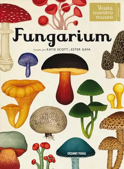 Portada de FUNGARIUM, de Katie Scott