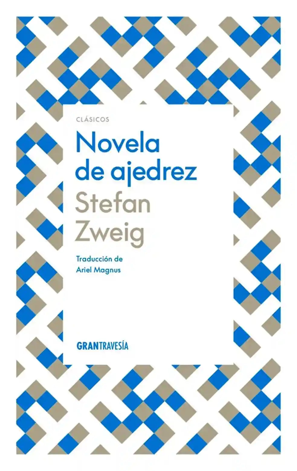 Portada de Novela de ajedrez, de Stefan Zweig