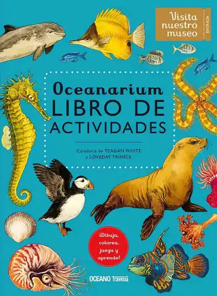 Portada de OCEANARIUM. LIBRO DE ACTIVIDADES, de Teagan White
