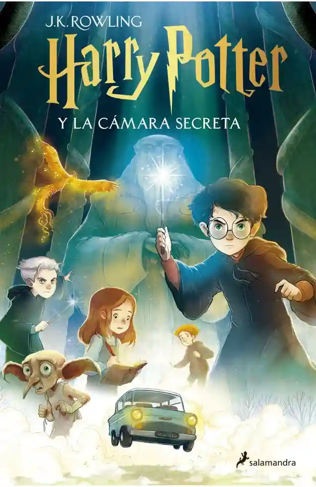 Portada de HARRY POTTER Y LA CAMARA SECRETA