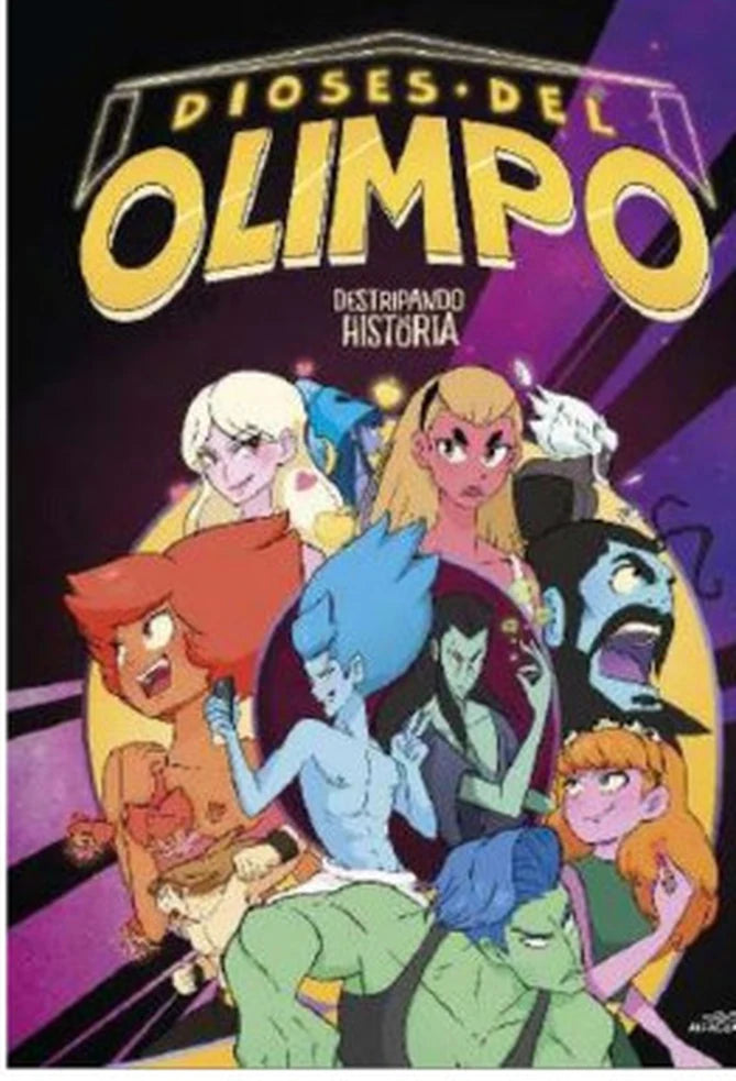 Portada de Dioses del Olimpo Destripando la Histo