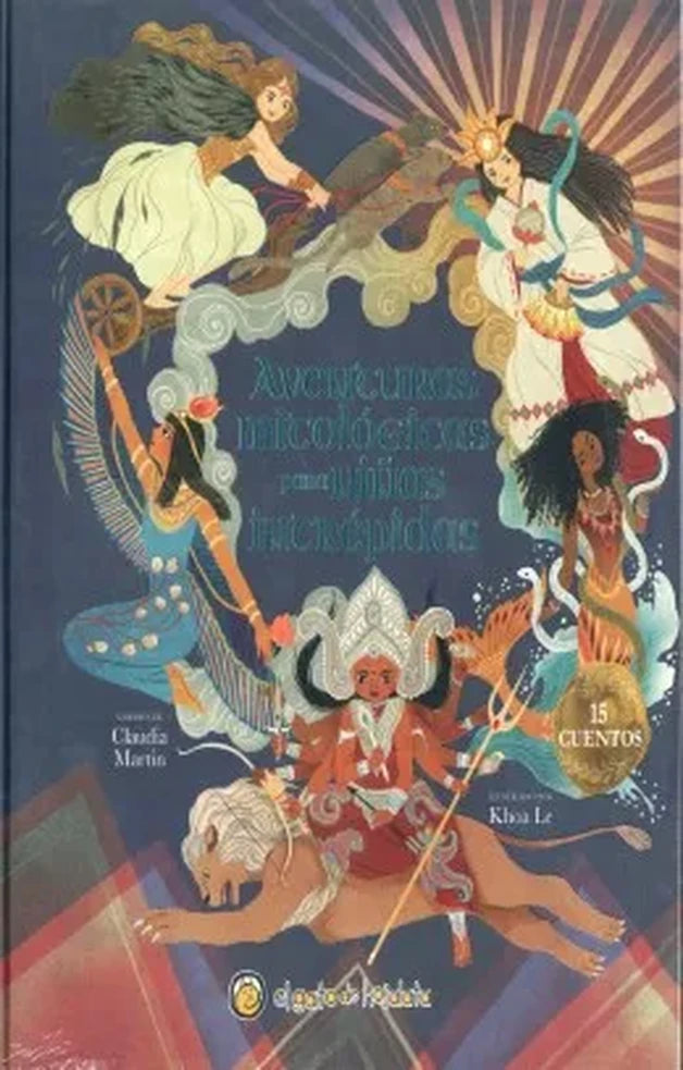 Portada de Aventuras mitológicas para niñas intrépidas