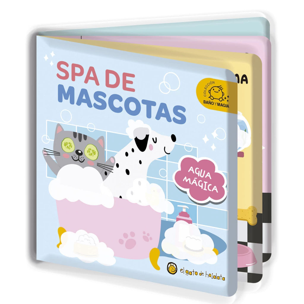 Portada de libro Spa de mascotas (Baño y magia), de Varios autores