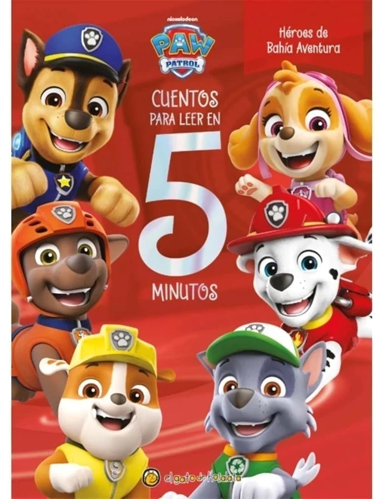 Portada de CUENTOS PARA LEER EN 5 MINUTOS PAW PAT