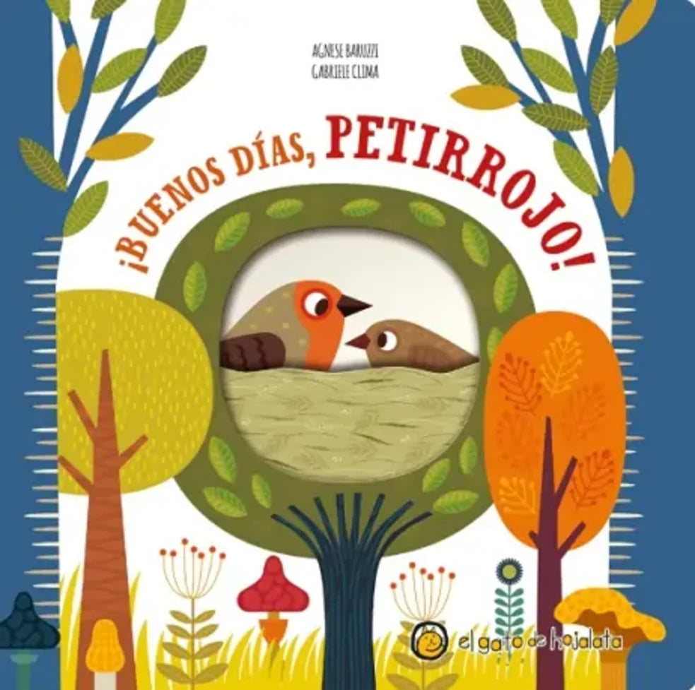 Portada del libro Buenos días, petirrojo