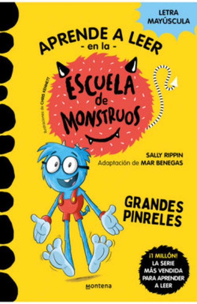 Portada de Aprende a Leer Escuela de Monstruos 4