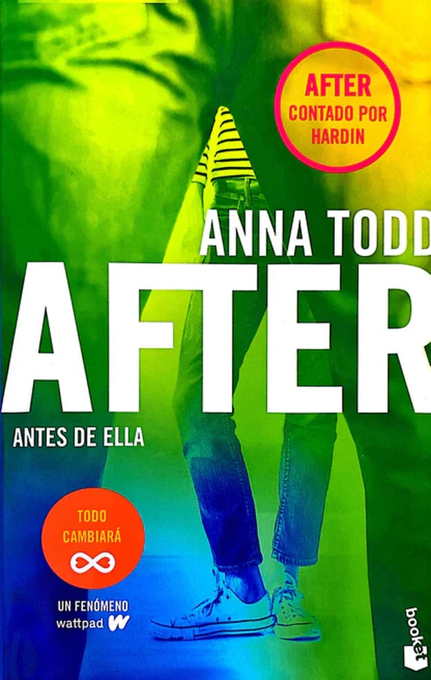 Portada de AFTER. ANTES DE ELLA