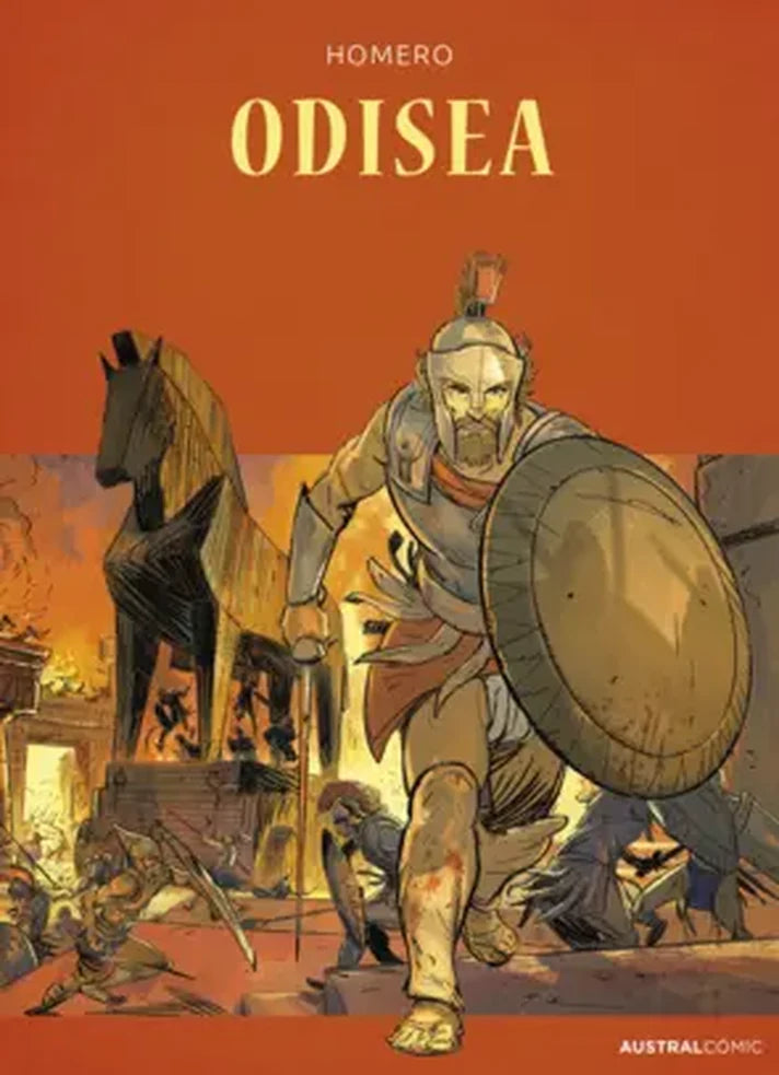 Portada de La Odisea. Cómic
