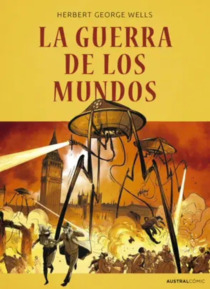 Portada de La guerra de los mundos
