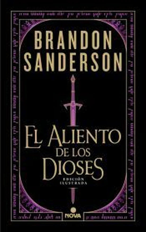 Portada de El aliento de los dioses. Edición ilustrada