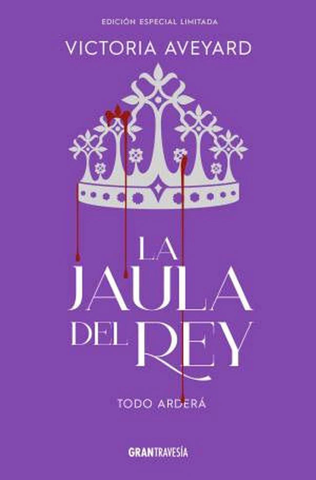 Portada de La jaula del rey (edición limitada) - Victoria Aveyard