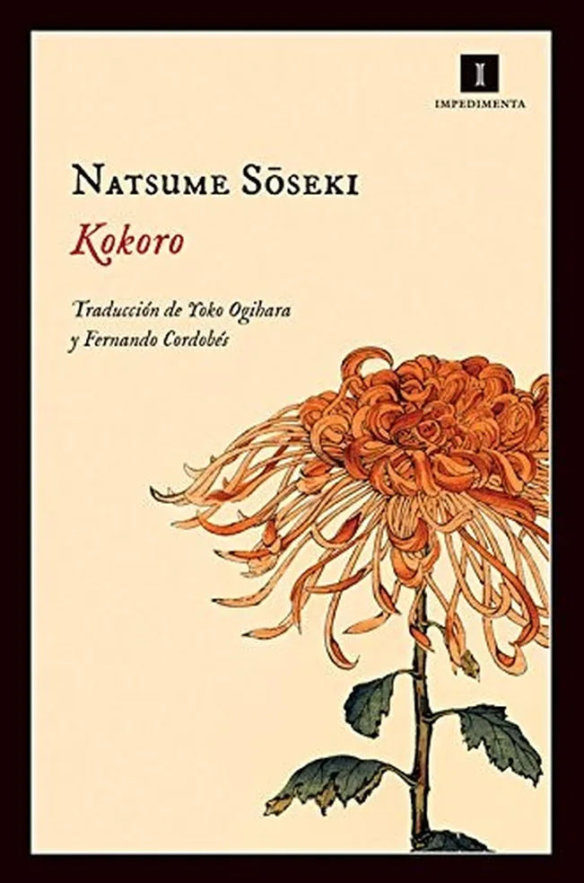 Portada de KOKORO — NATSUME SOSEKI. ISBN 9788415979128
