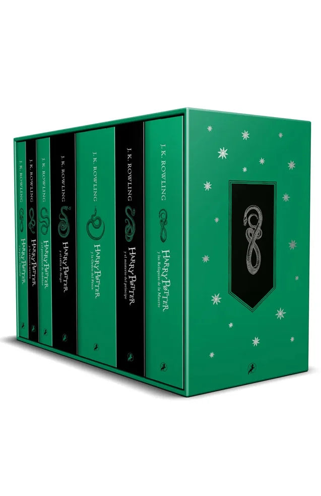ESTUCHE BIBLIOTECA SLYTHERIN - J K ROWLING