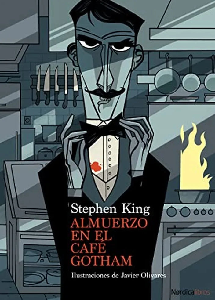 Portada de ALMUERZO EN EL CAFE GOTHAM — STEPHEN KING. ISBN 9788419320261