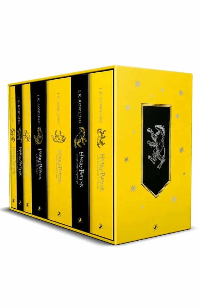 ESTUCHE BIBLIOTECA HUFFLEPUFF - J K ROWLING