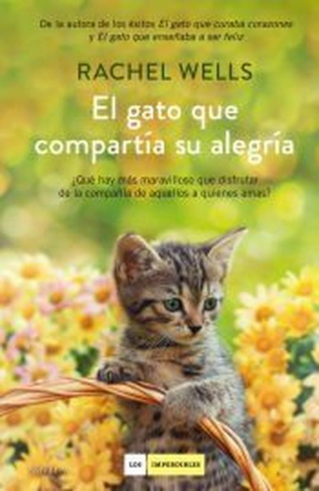 Portada de El gato que compartía su alegría - Rachel Wells