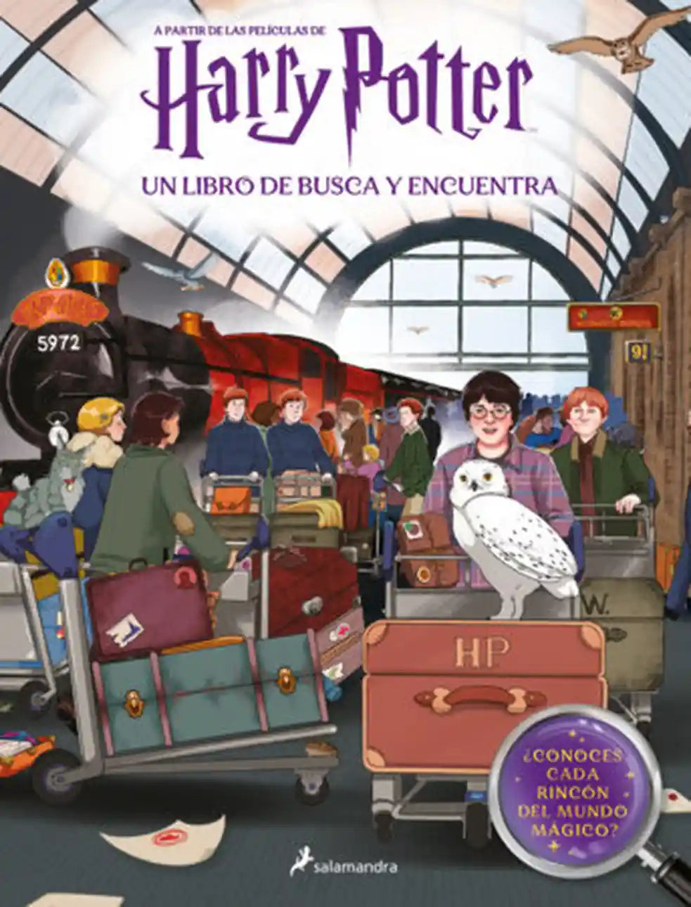 Portada de Harry Potter. Un libro de busca y encuentra de J.K. Rowling