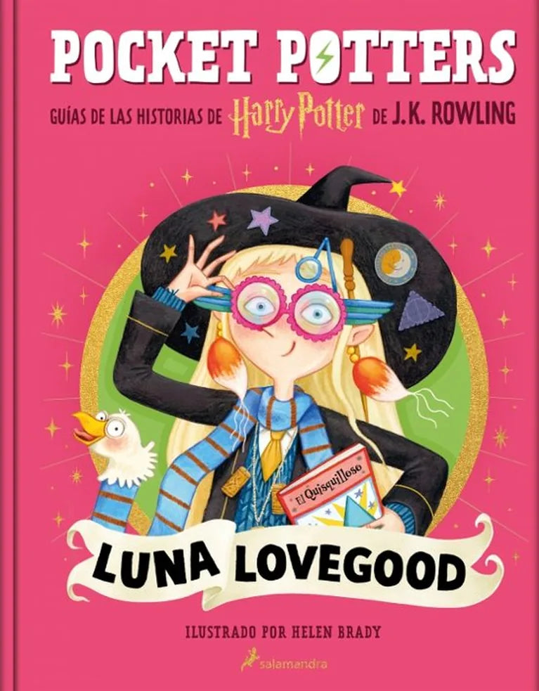 Portada de LUNA LOVEGOOD POCKET POTTERS, J K ROWLING