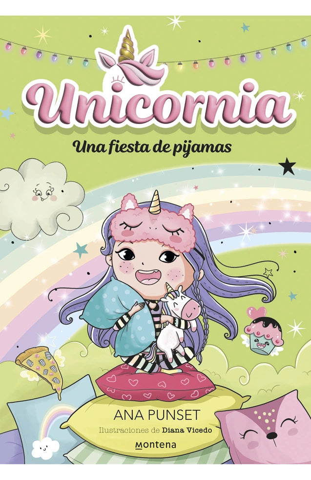 Portada de Unicornia 10 - Una fiesta de pijamas