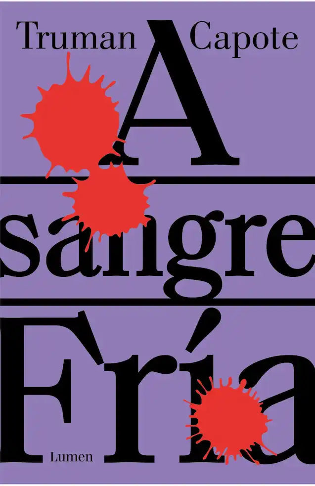 Portada de A Sangre Fria — Truman Capote. ISBN 9788426481795