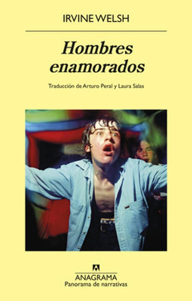 Portada de libro Hombres enamorados, de Irvine Welsh