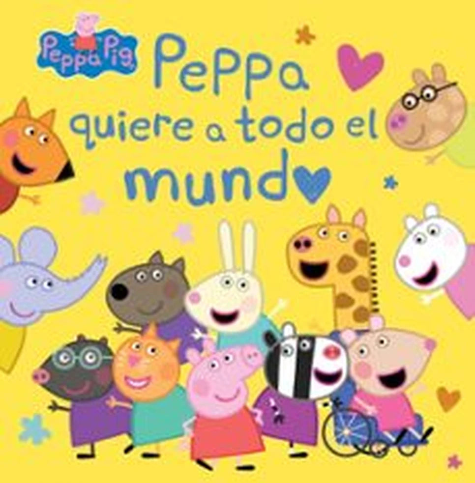 Portada de Peppa quiere a todo el mundo