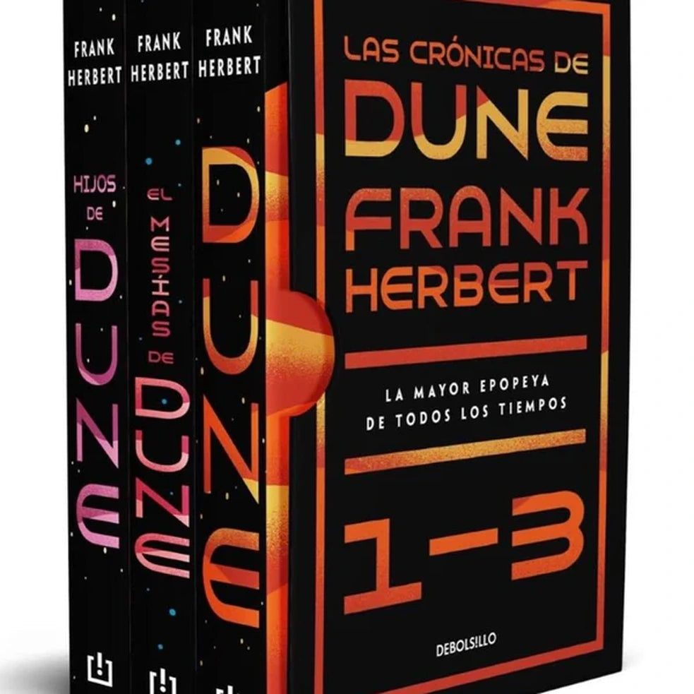 Portada de Las crónicas de Dune. Pack