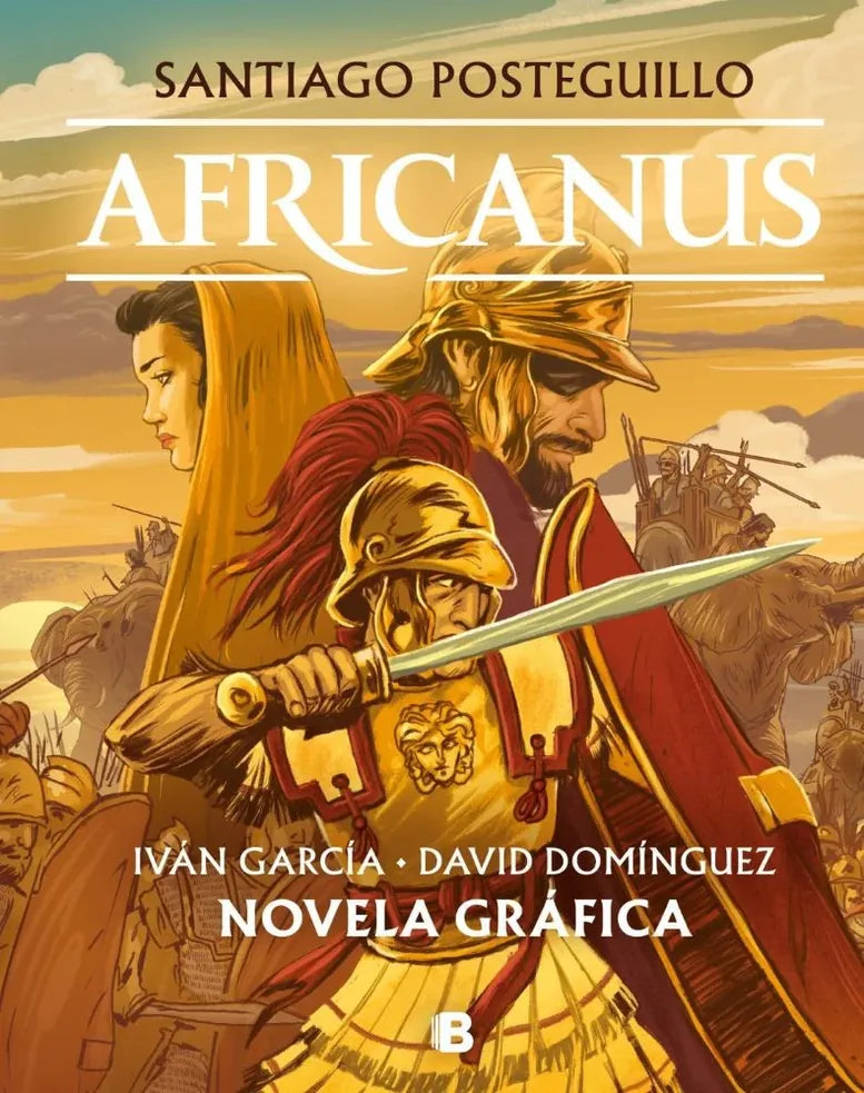 Portada de Africanus. Novela gráfica