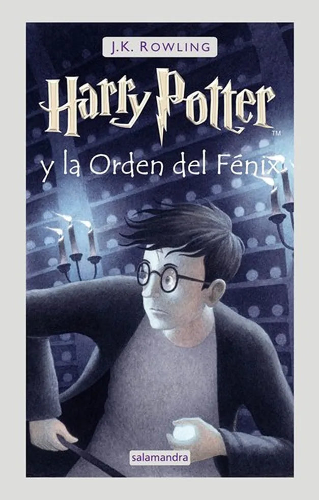 Portada de HARRY POTTER Y LA ORDEN DEL FENIX — J K ROWLING. ISBN 9788478887422