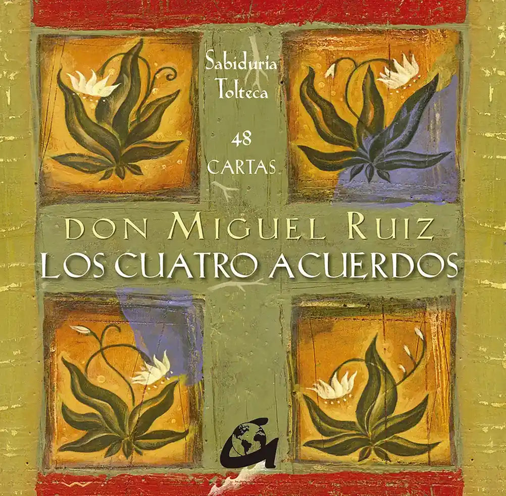 Portada de Los cuatro acuerdos. 48 cartas, Don Miguel Ruiz