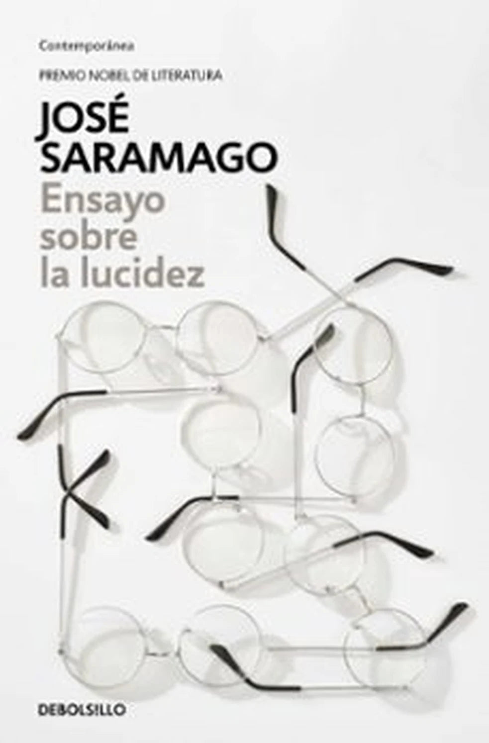 Portada de Ensayo sobre la lucidez, de José Saramago, edición Debolsillo