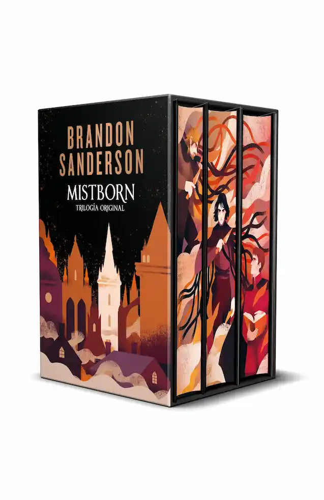 Trilogía Mistborn, de Brandon Sanderson. Libro de la categoría épica fantástica publicado por Ediciones B