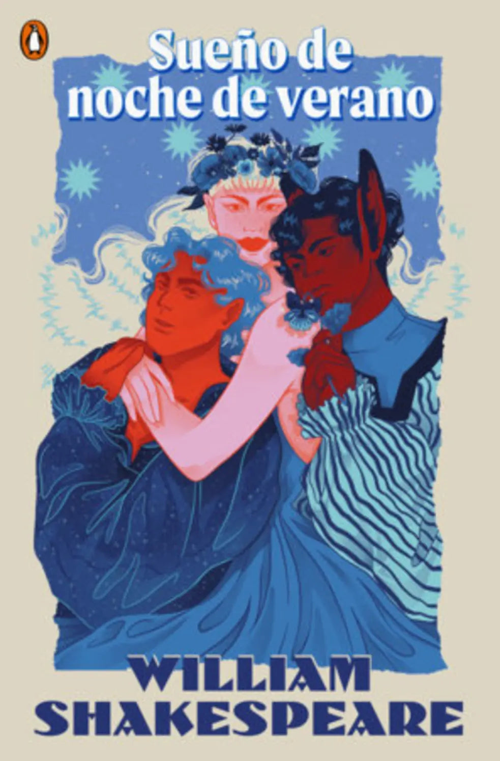 Portada de Sueño de noche de verano, de William Shakespeare
