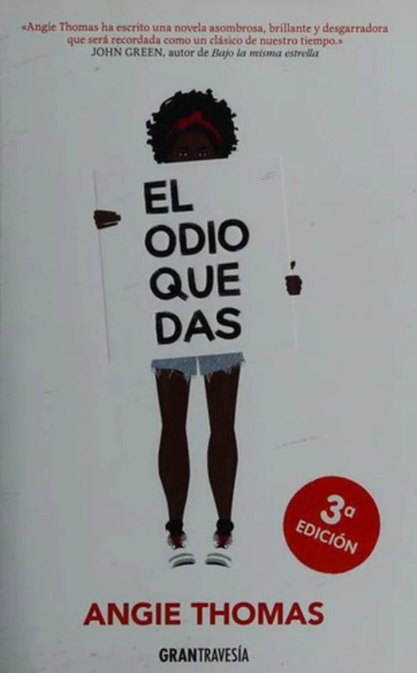 Portada de El odio que das