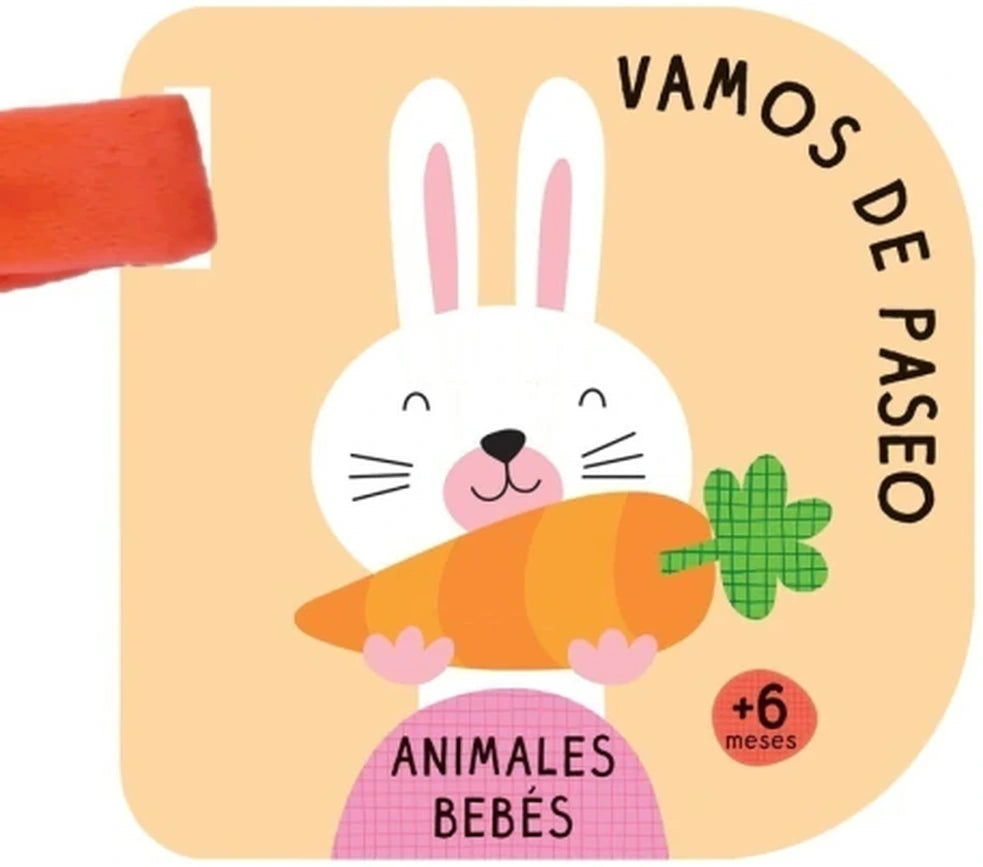 Portada de Vamos de paseo: Animales bebé