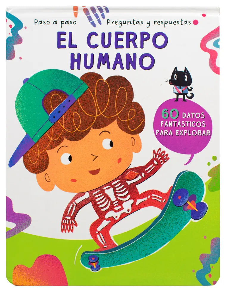 Portada de Paso a paso: datos asombrosos sobre el cuerpo humano