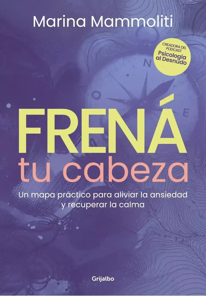Portada de Frena tu cabeza, Marina Mammoliti