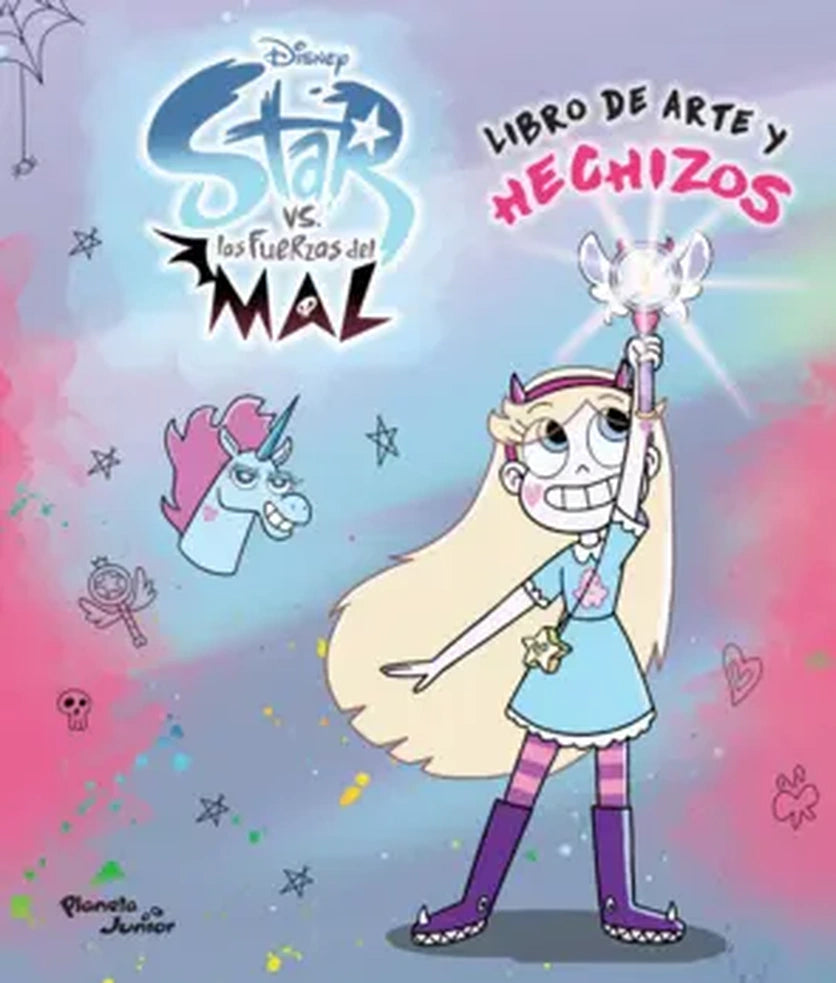 Portada de STAR VS LAS FUERZAS DEL MAL LIBRO DE ARTE Y HECHIZOS