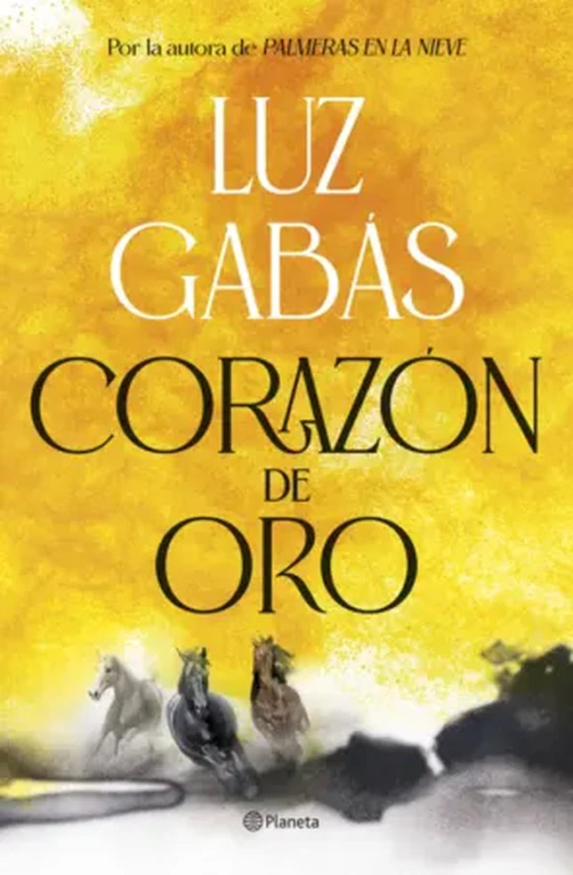 Portada de Corazon de Oro, de Luz Cabas