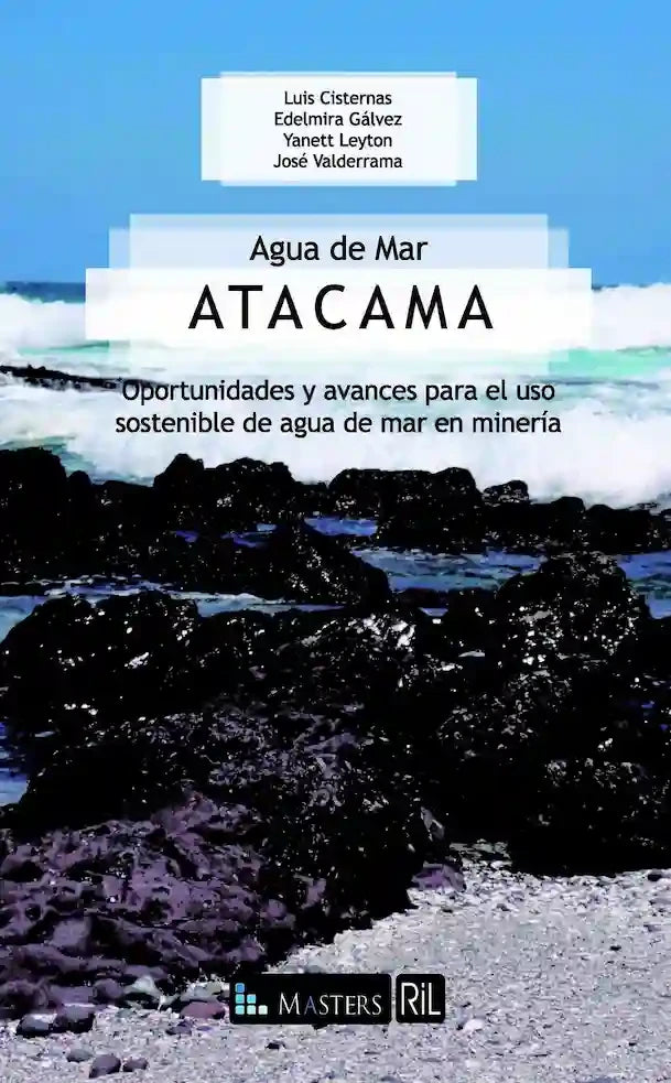 Portada de Agua de mar Atacama — Varios autores, de Qué Leo Copiapó