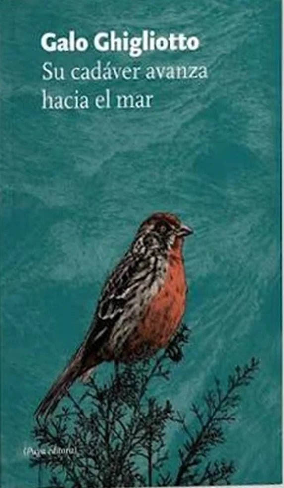 Portada de Su cadáver avanza hacia el mar, Galo Ghigliotto