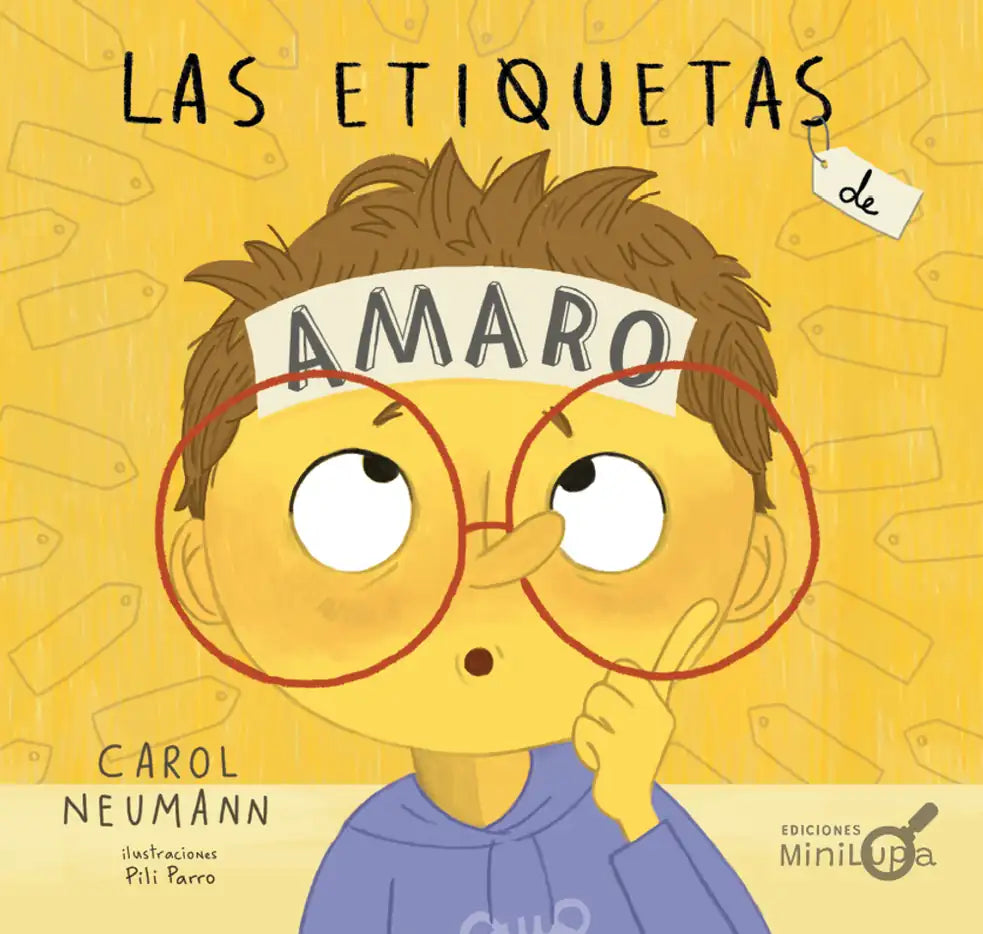 Portada de LAS ETIQUETAS DE AMARO - Carol Neumann Bertin