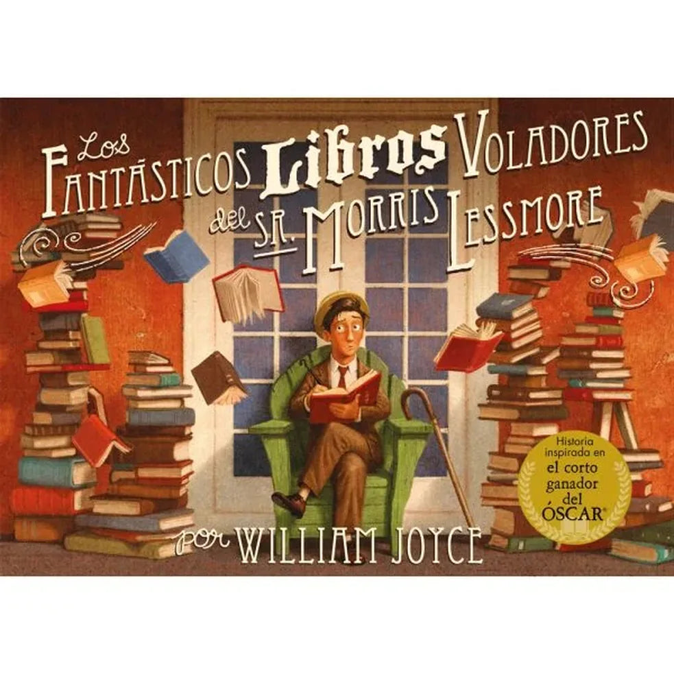 Portada de Los fantásticos libros voladores del Sr. Morris Lessmore
